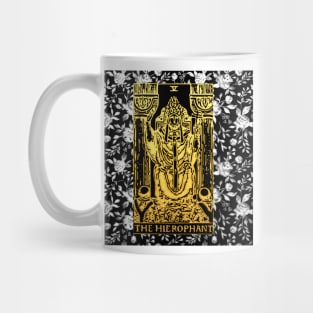 Floral Tarot Print - The Hierophant Mug